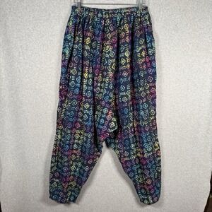 Hammer Pants Womens M/L 80s Pull On Stretchy Elastic